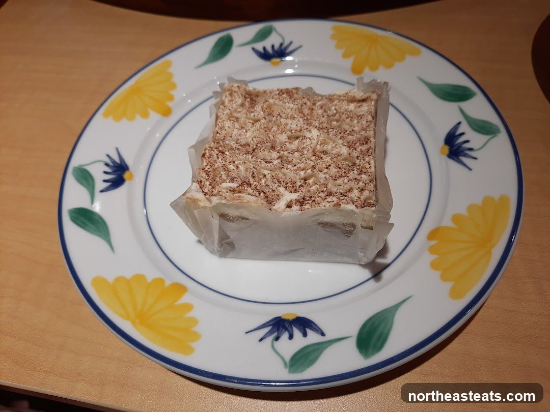 Dessert on a plate