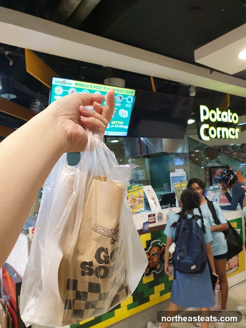 Potato Corner Takeaway Bag