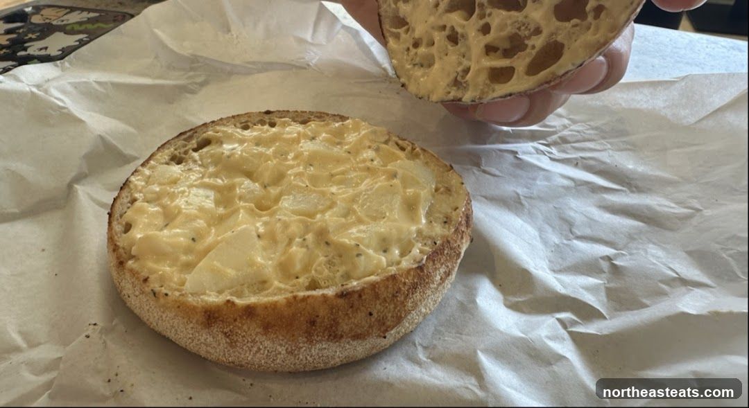 English Muffin with Topping