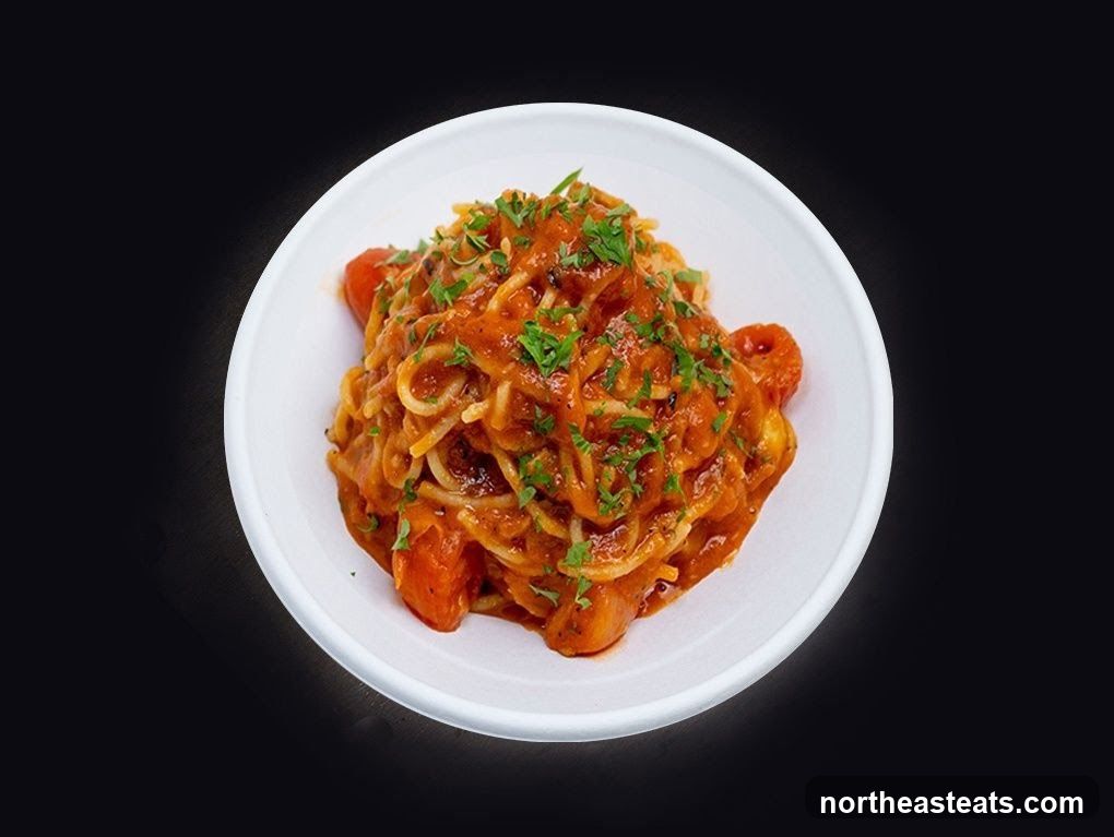 Spaghetti with Tomato Sauce