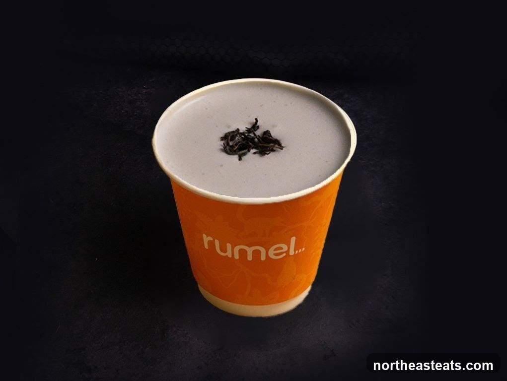 Beverage in a cup