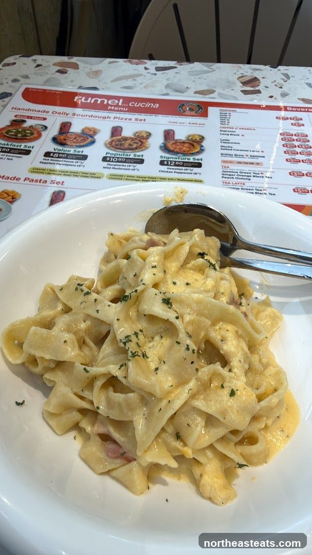 Kumel Cucina Menu