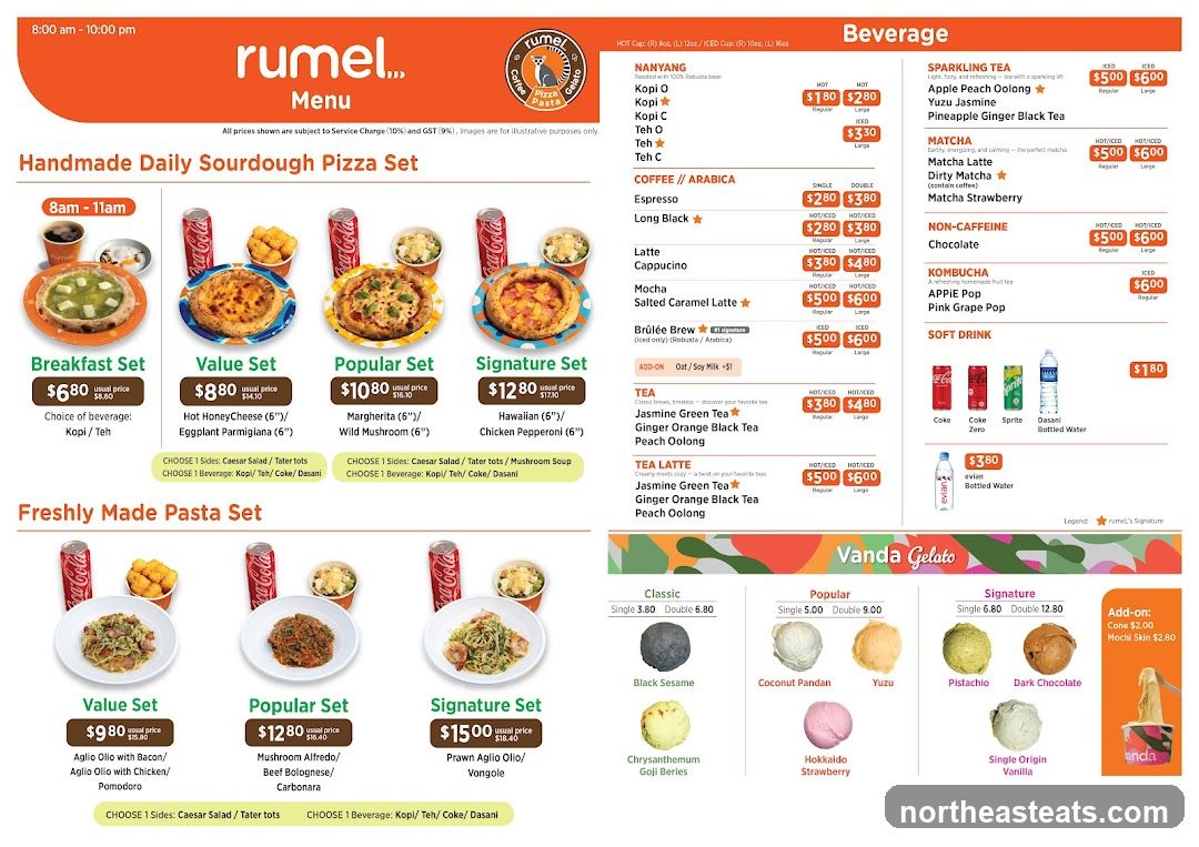 rumel... Menu