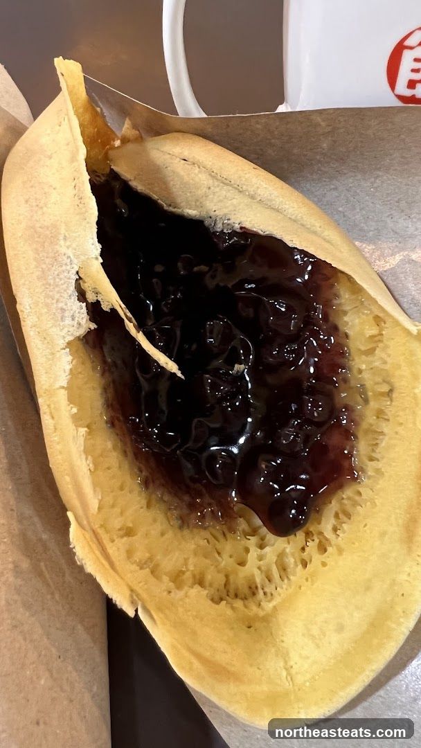 Pancake with Blueberry Filling