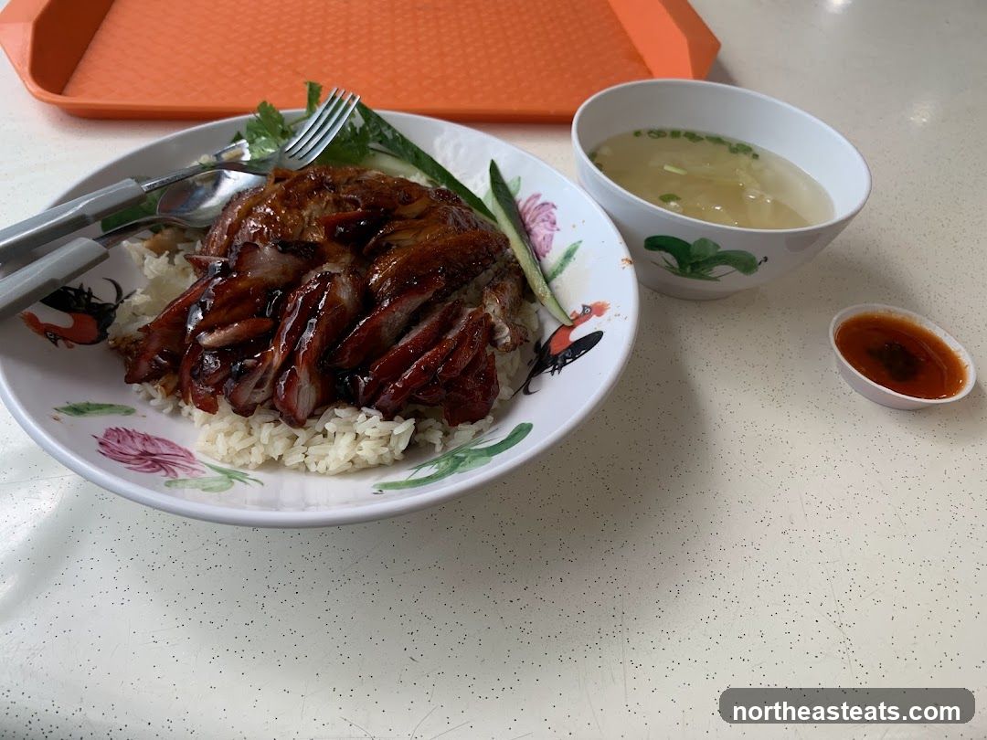 Char Siu Rice with Soup