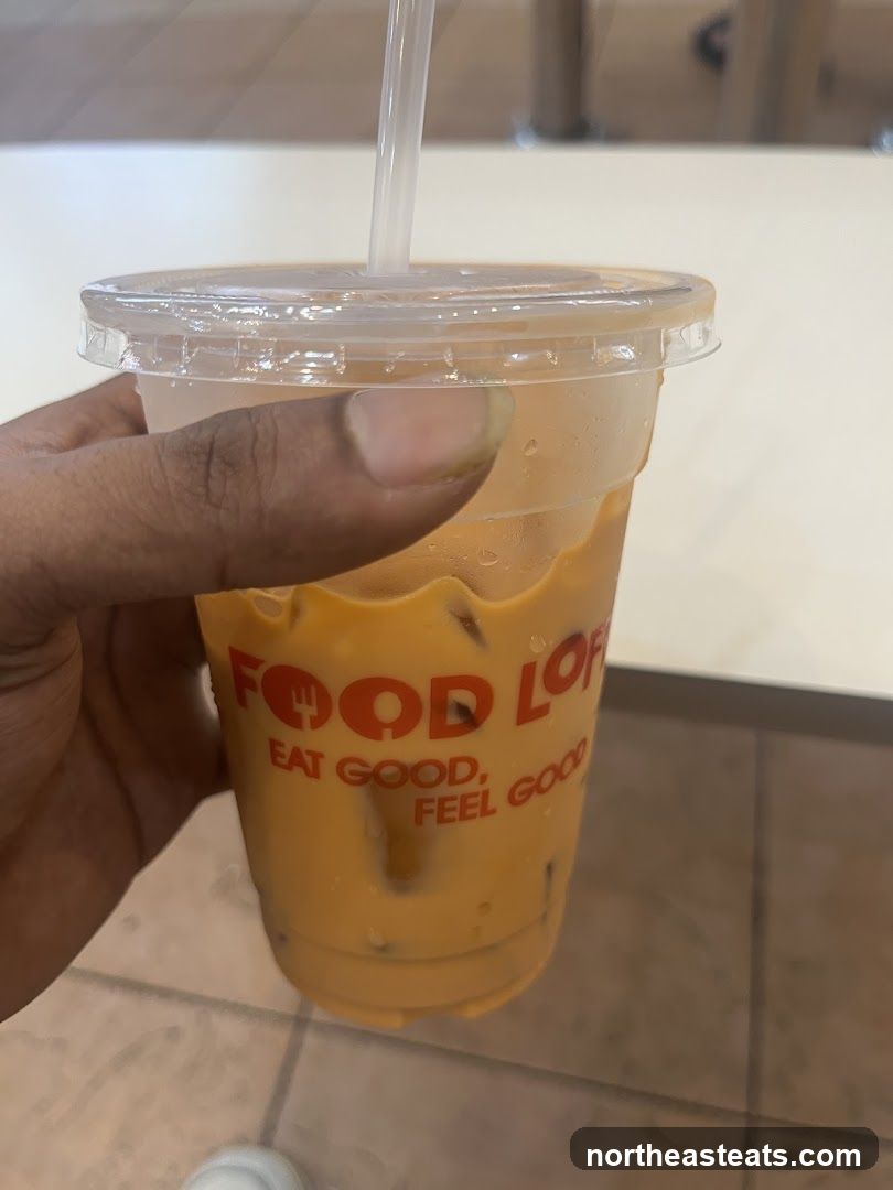 Iced Beverage with Logo