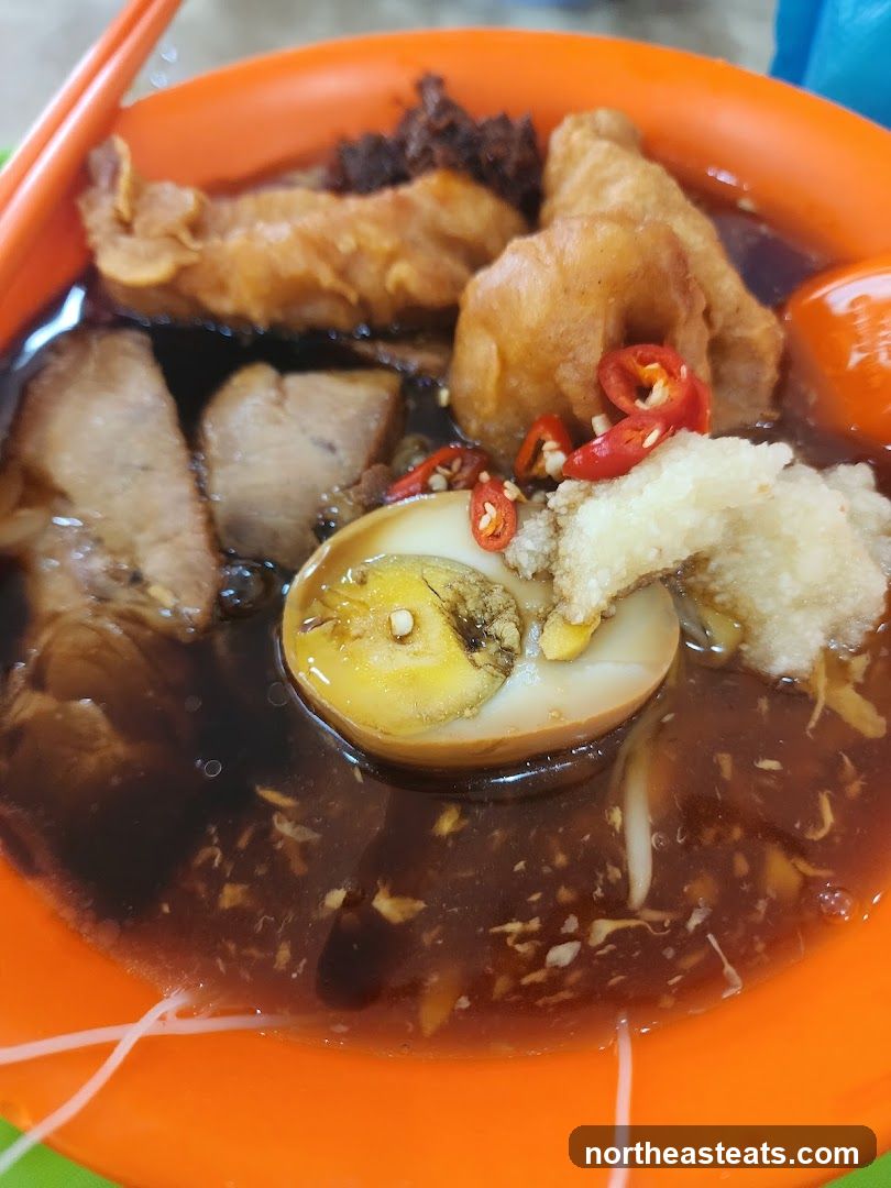 Braised Pork Belly and Egg Dish