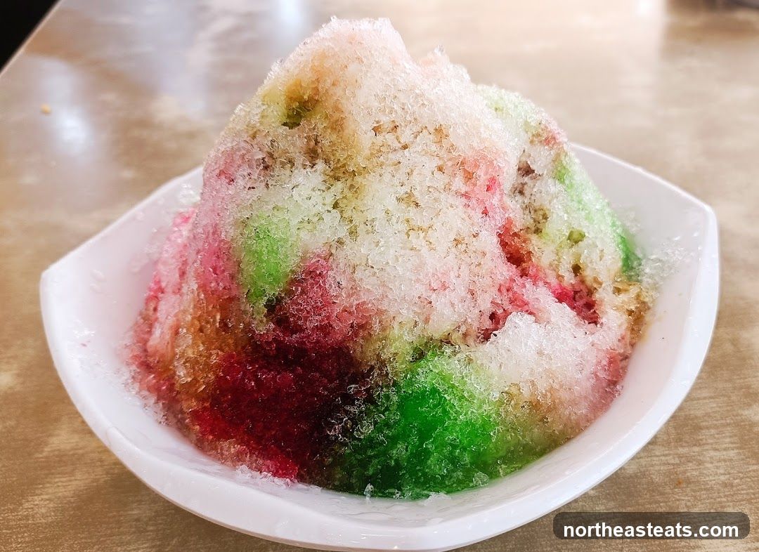 Shaved Ice Dessert