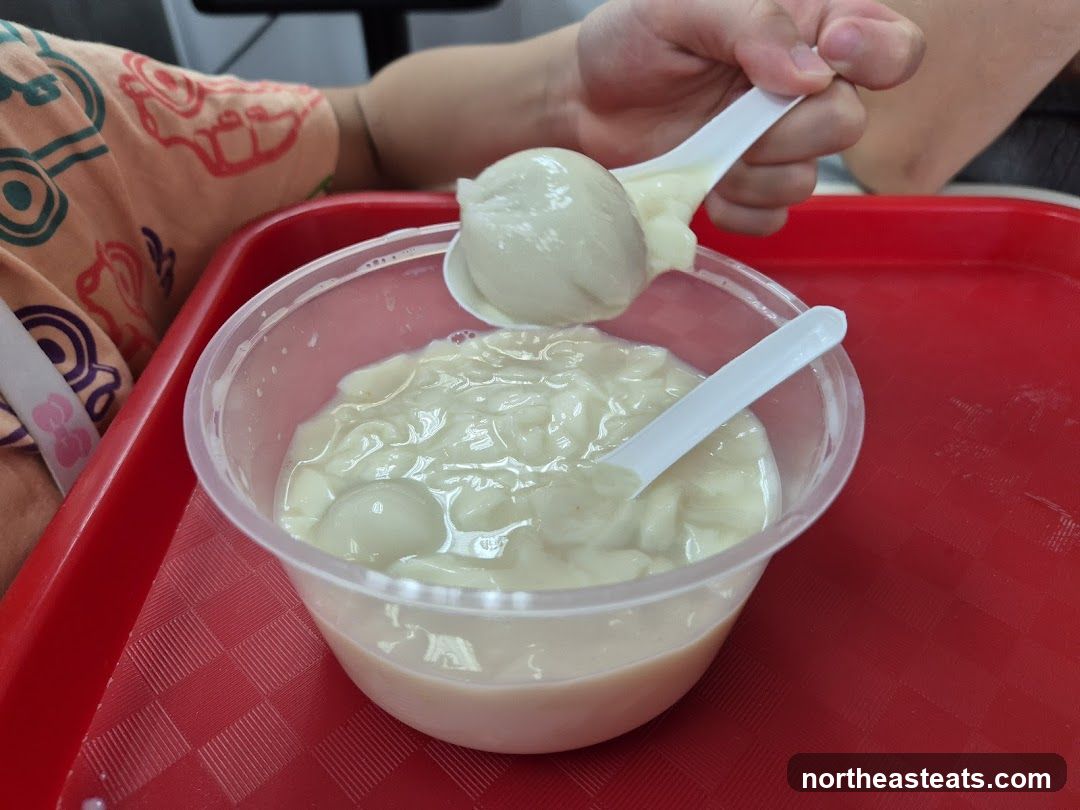 Dessert with Dumplings