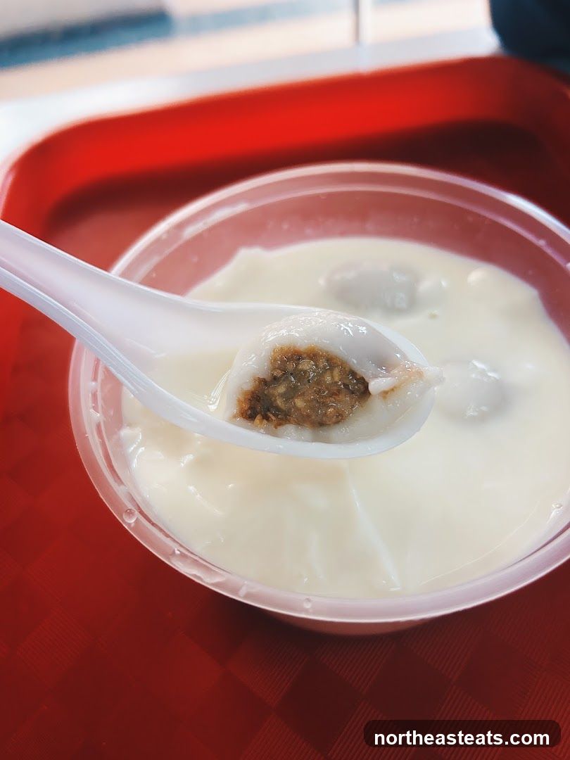 Dessert with Dumplings