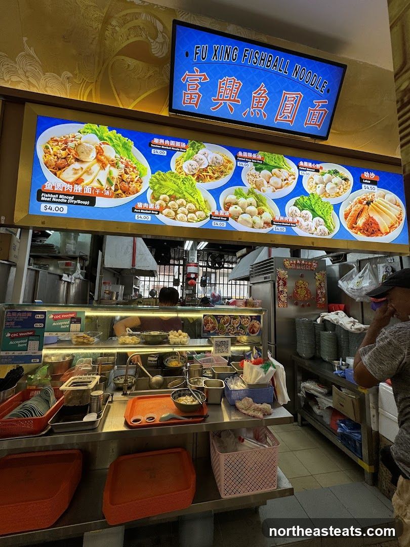 Fu Xing Fishball Noodle Stall