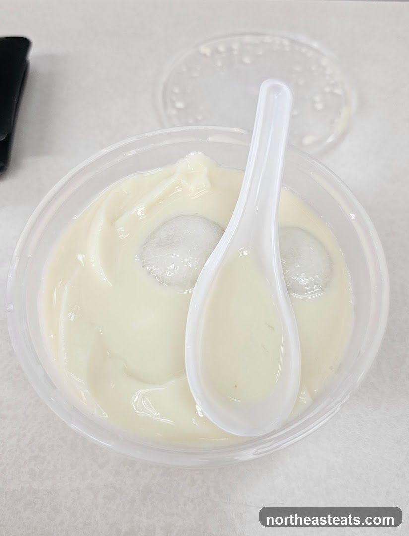 Dessert with Spoon