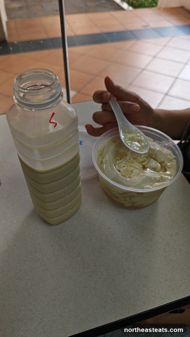 Soy milk and tofu pudding