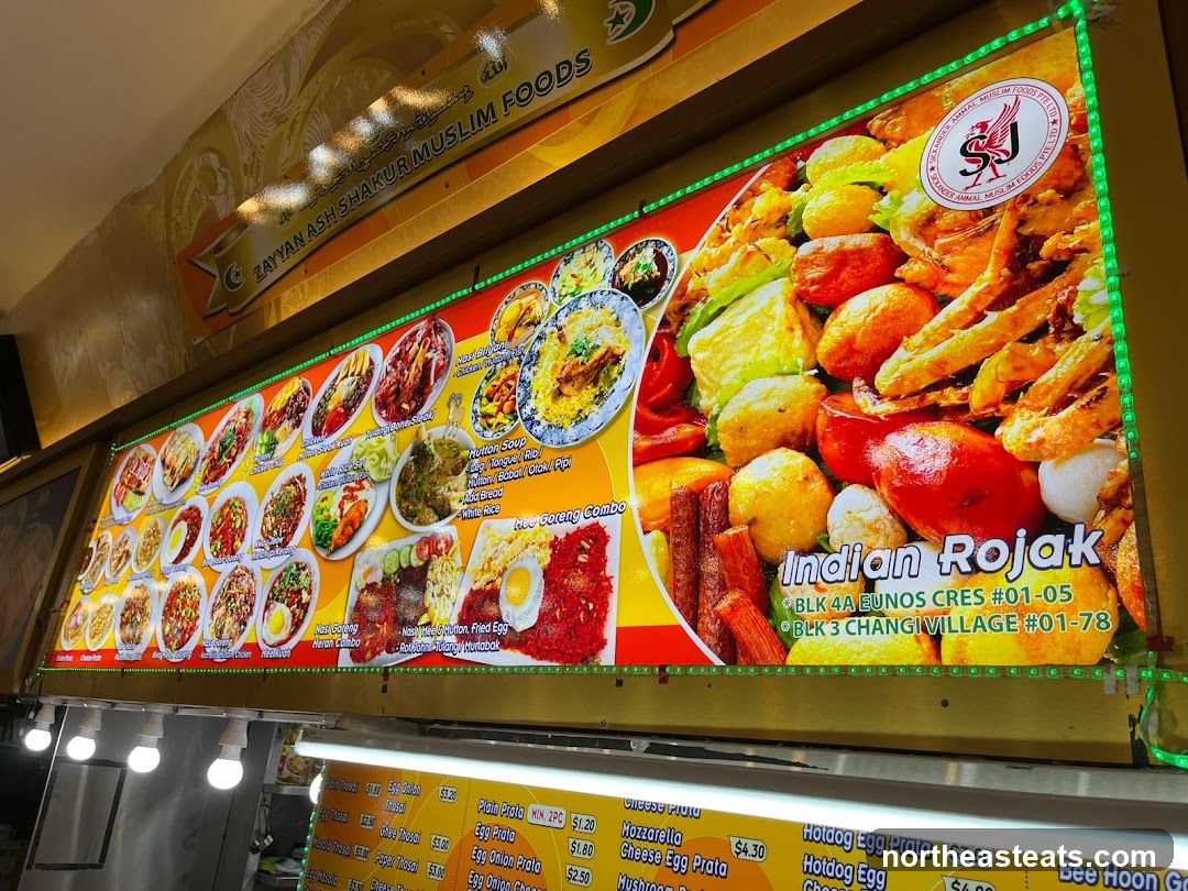 Food Stall Menu