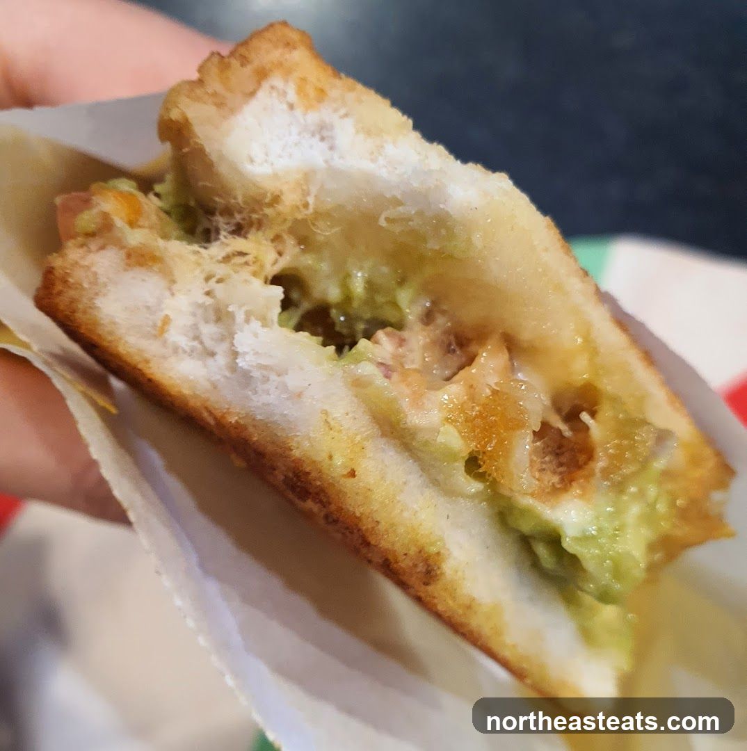 Close-up of a sandwich