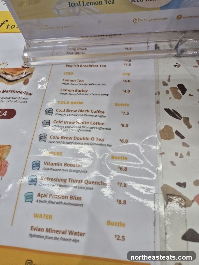 Beverage Menu