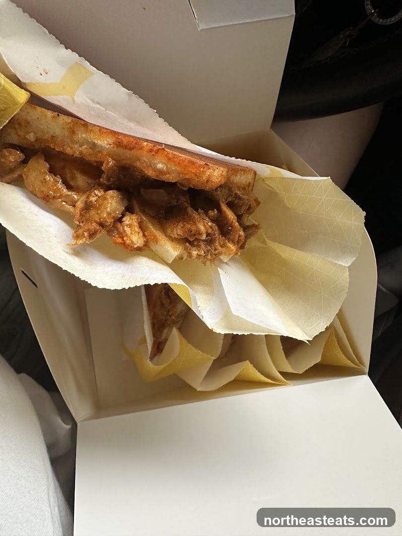 Chicken Sandwich and Fries