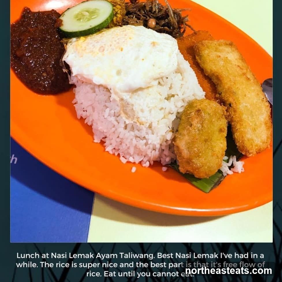 Nasi Lemak Ayam Taliwang