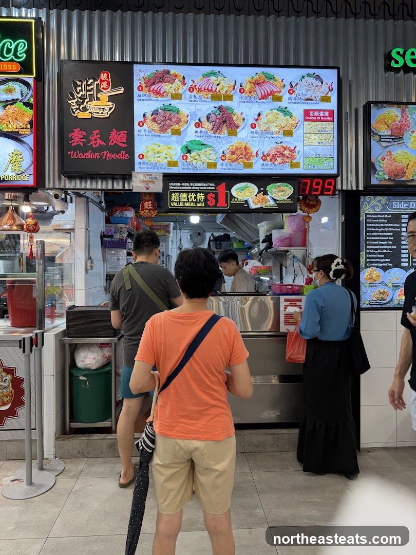 Food Stall Menu