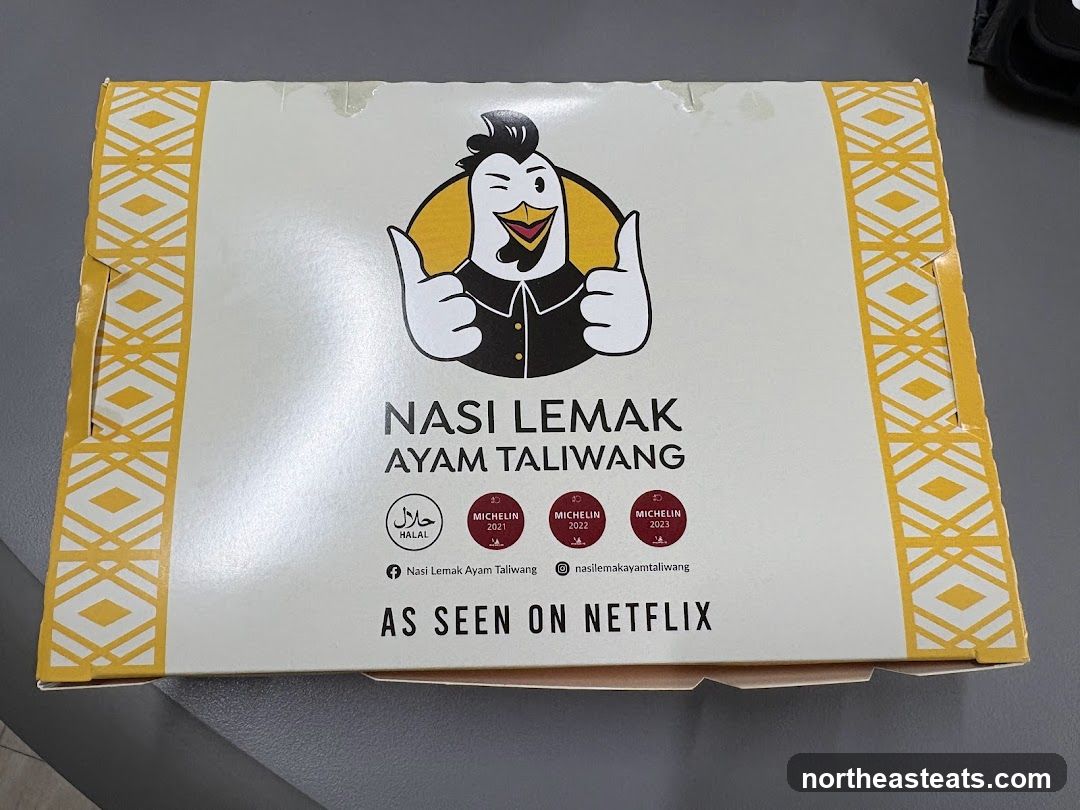 Nasi Lemak Ayam Taliwang Box