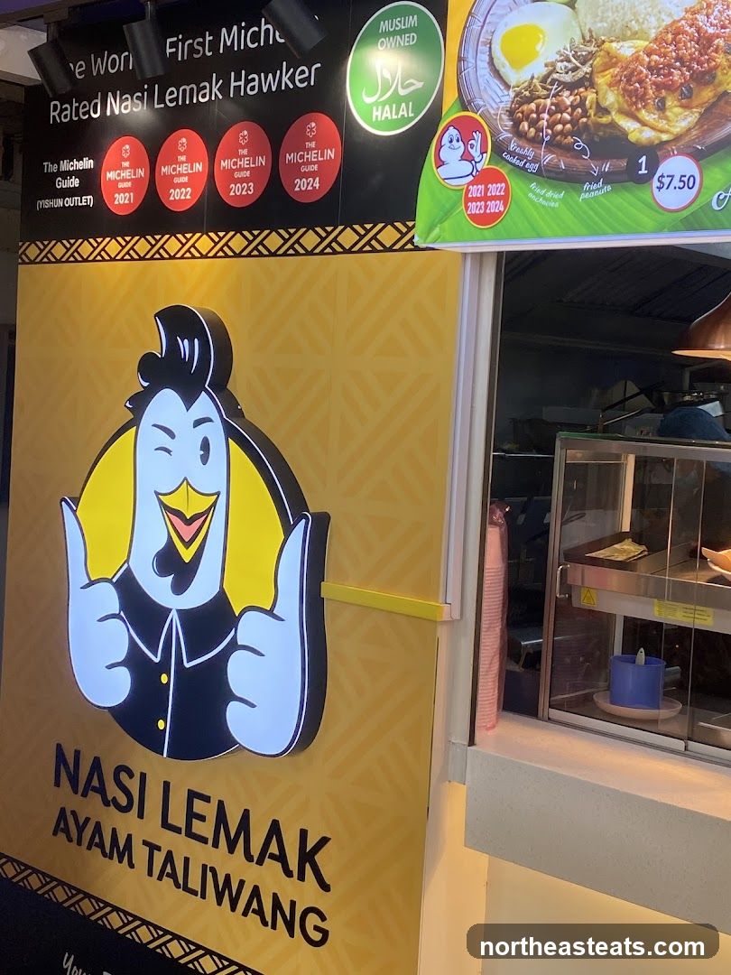 Nasi Lemak Ayam Taliwang Stall