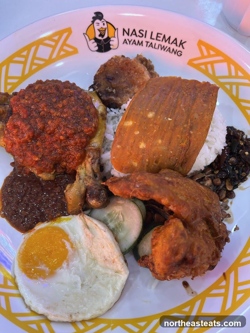 Nasi Lemak Ayam Taliwang