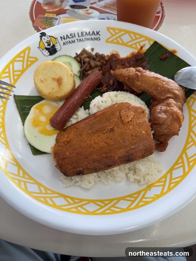 Nasi Lemak Ayam Taliwang
