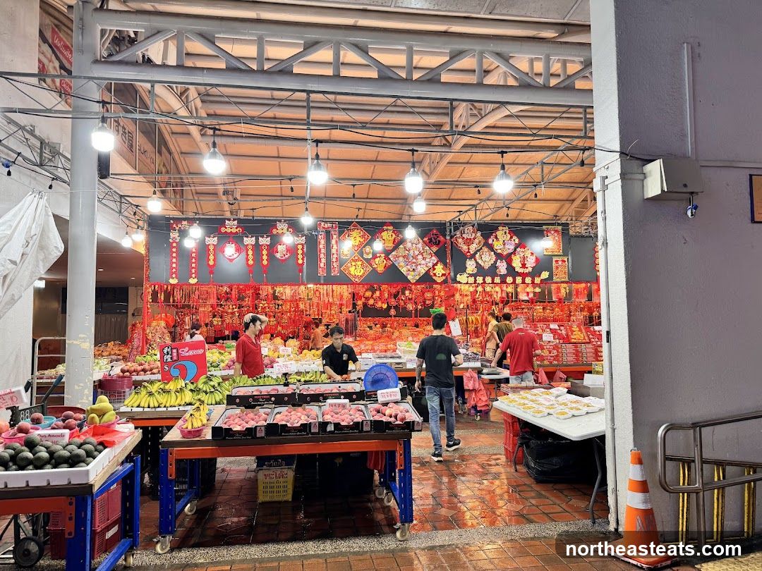 Fruit and Vegetable Market Stall