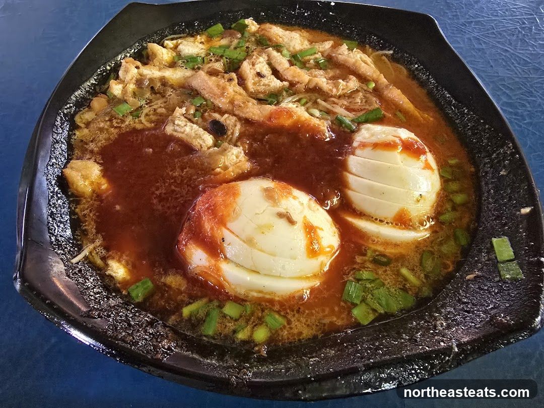 Noodle Soup with Eggs
