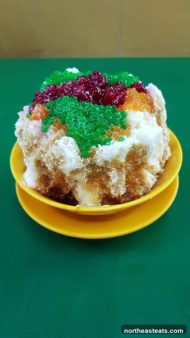 Shaved Ice Dessert