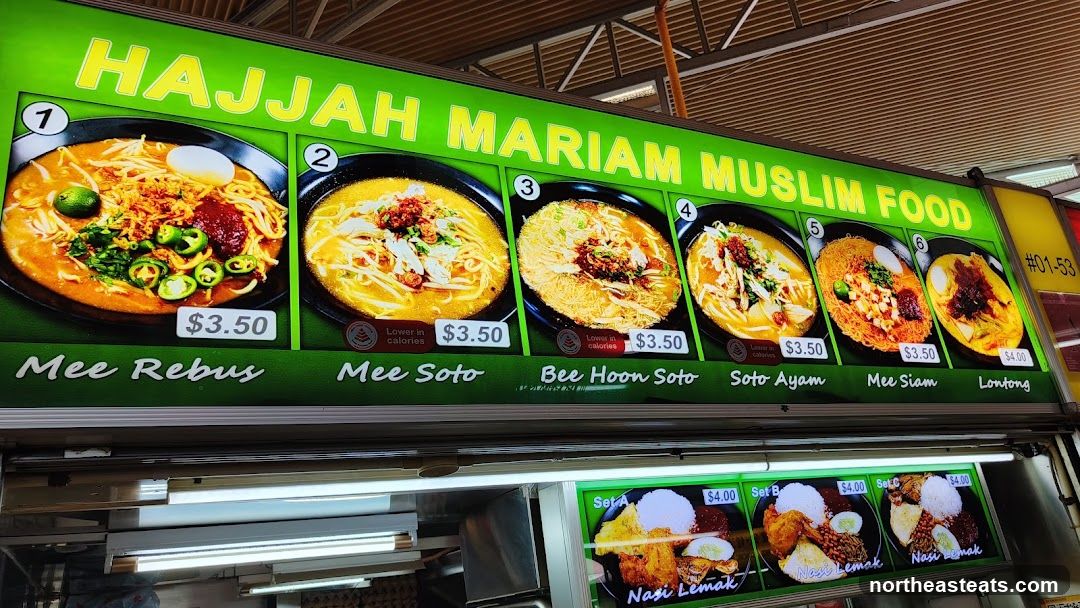 Hajjah Mariam Muslim Food Menu