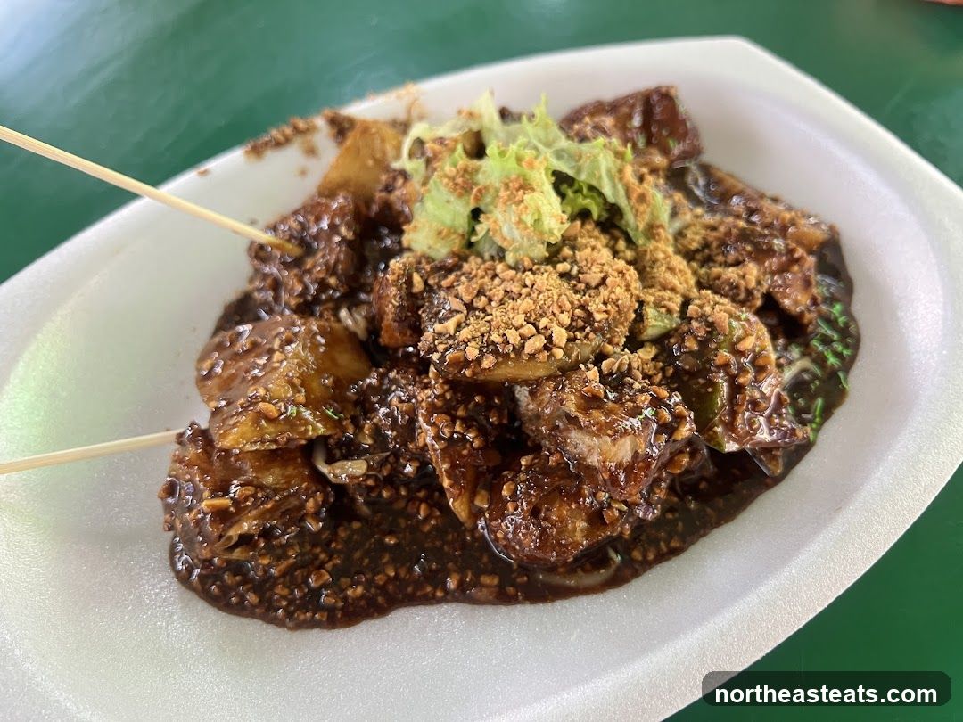 Rojak with Peanut Sauce