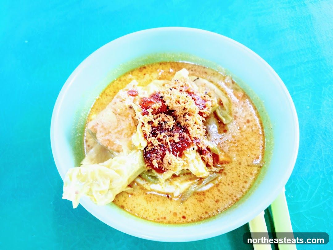 Lontong Dish