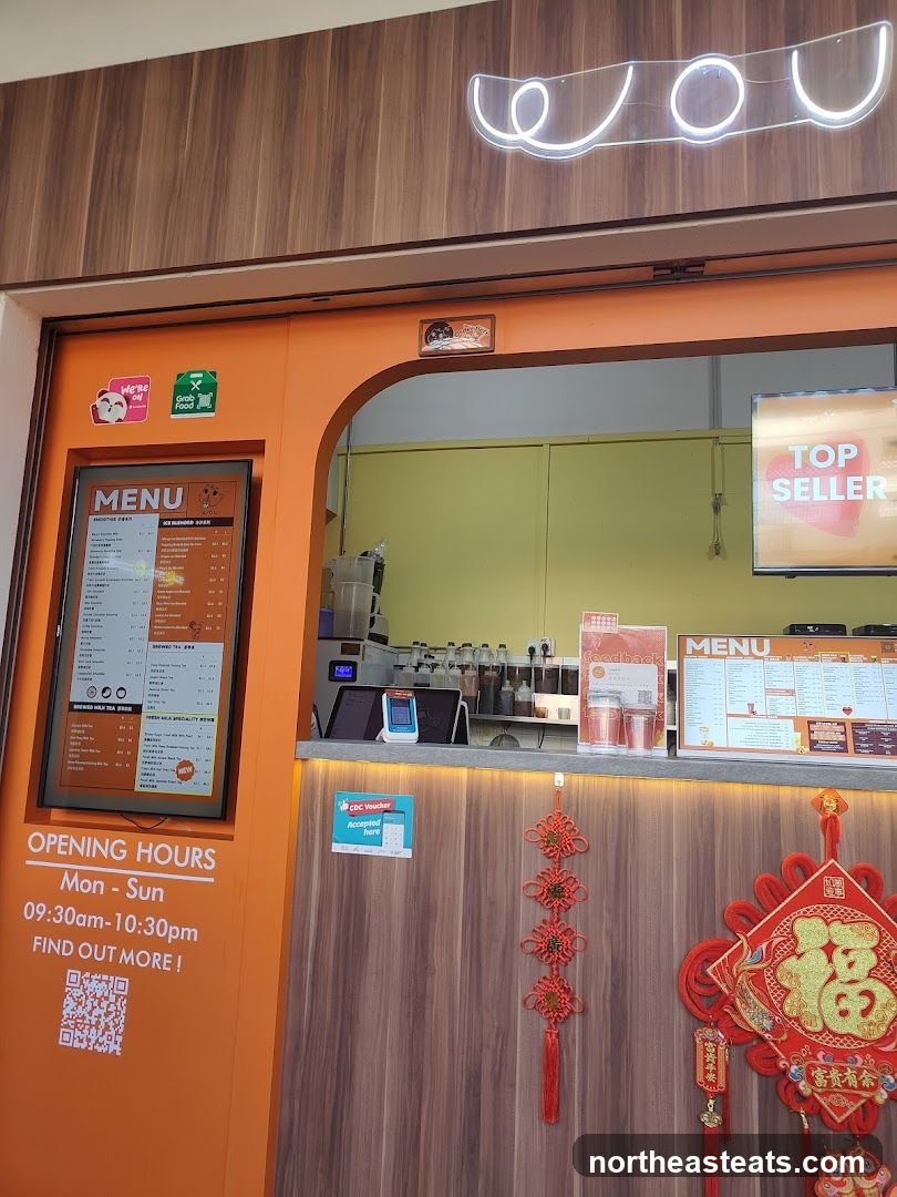 Bubble Tea Shop Counter