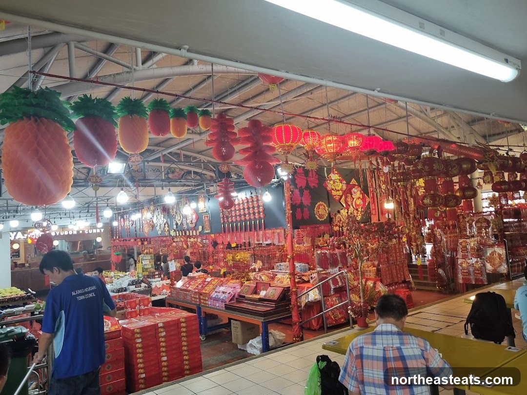 Chinese New Year Decorations Stall