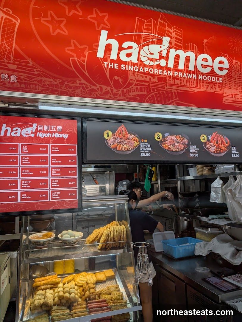 Hao Mee Singaporean Prawn Noodle Stall