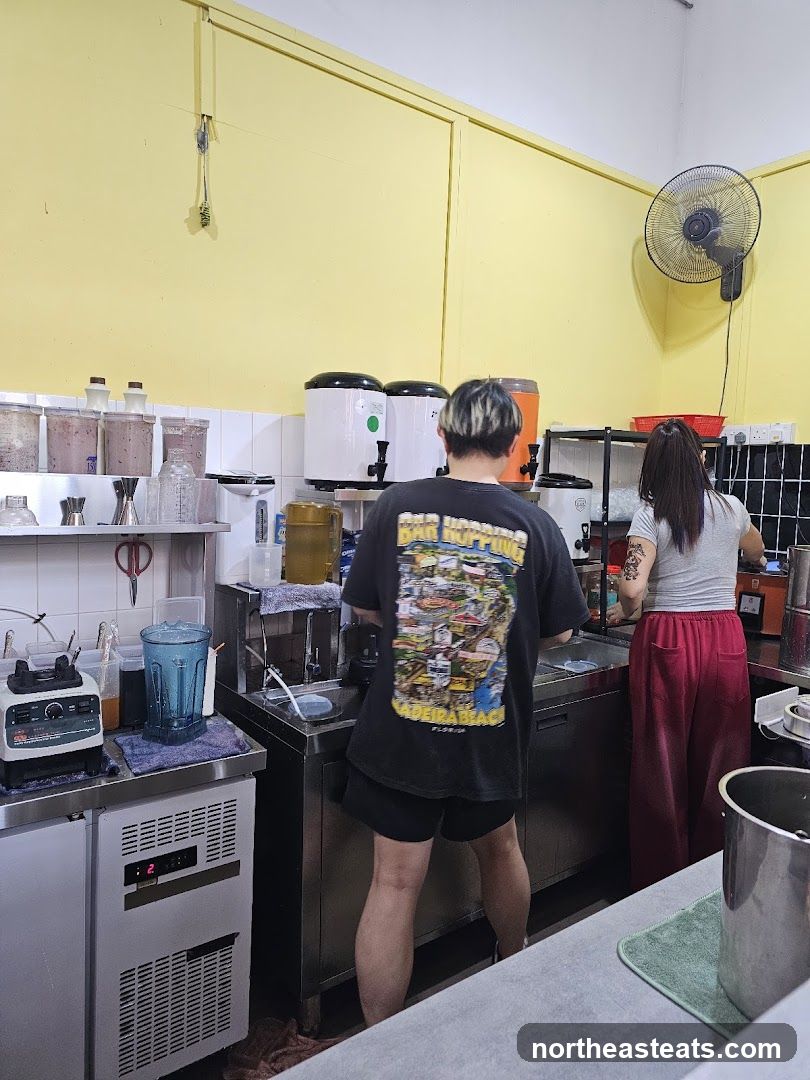 Beverage Preparation Area