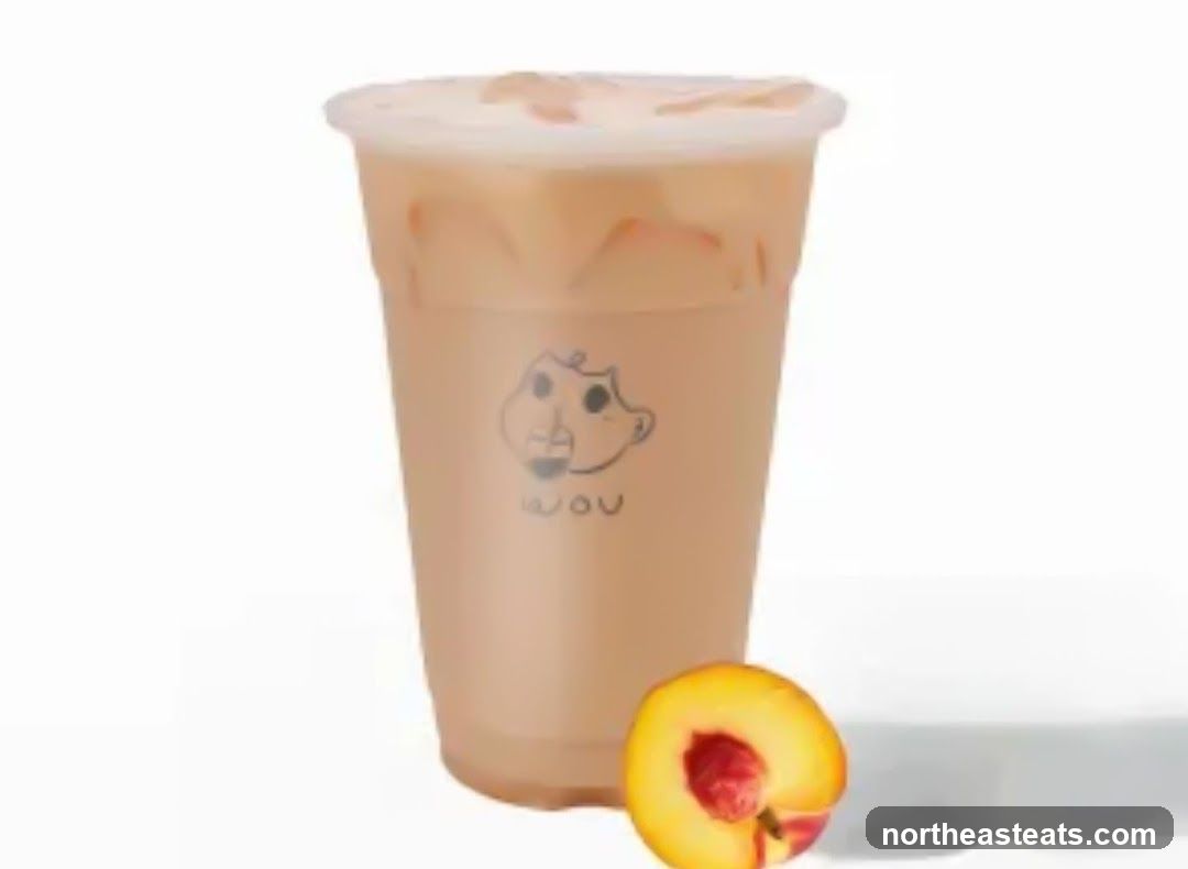 Peach Milk Tea