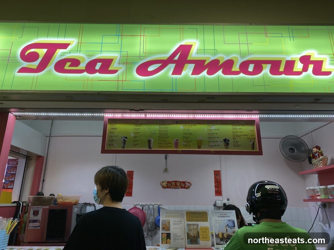 Tea Amour Menu