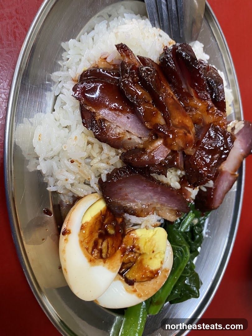 Roast Pork Rice Plate
