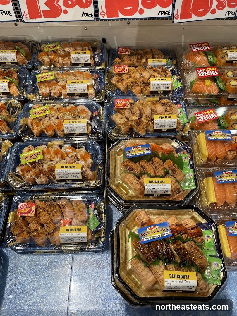 Assortment of Sushi Packages