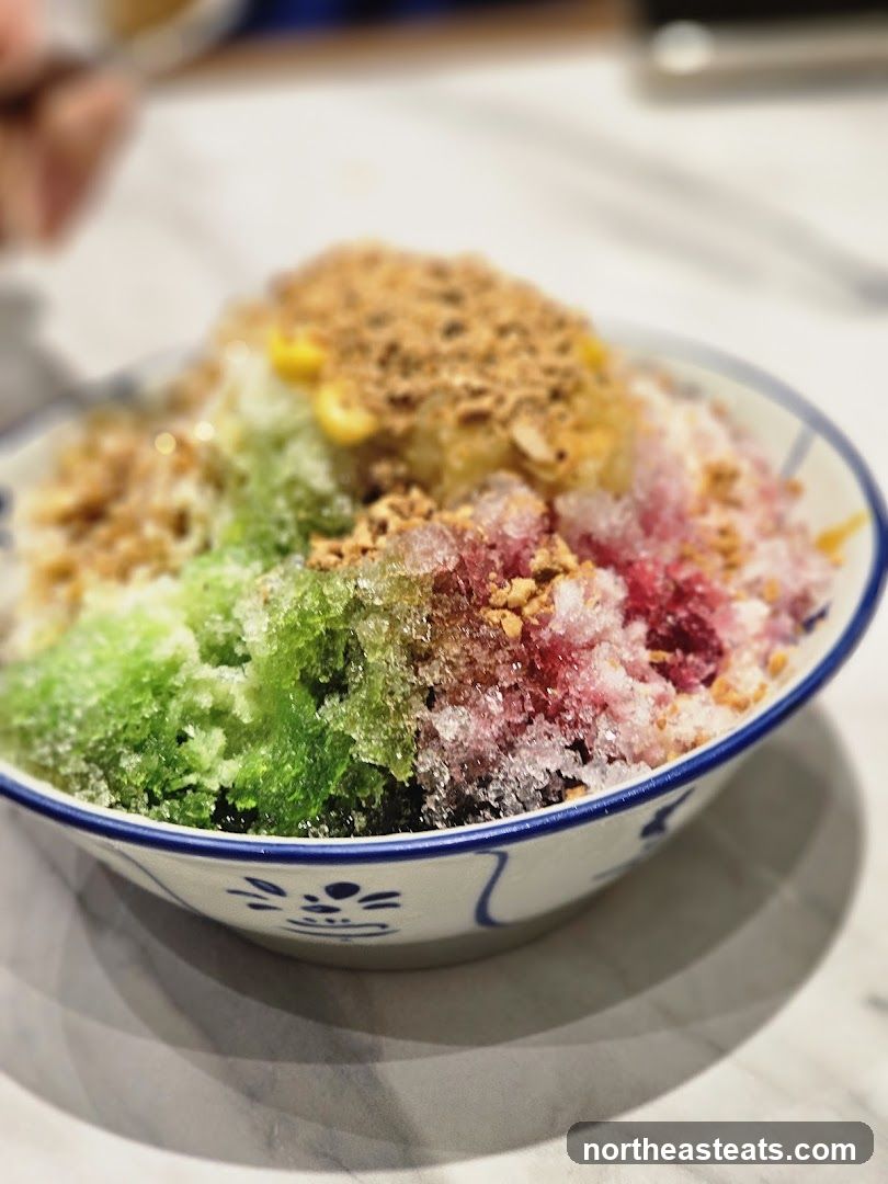 Shaved Ice Dessert