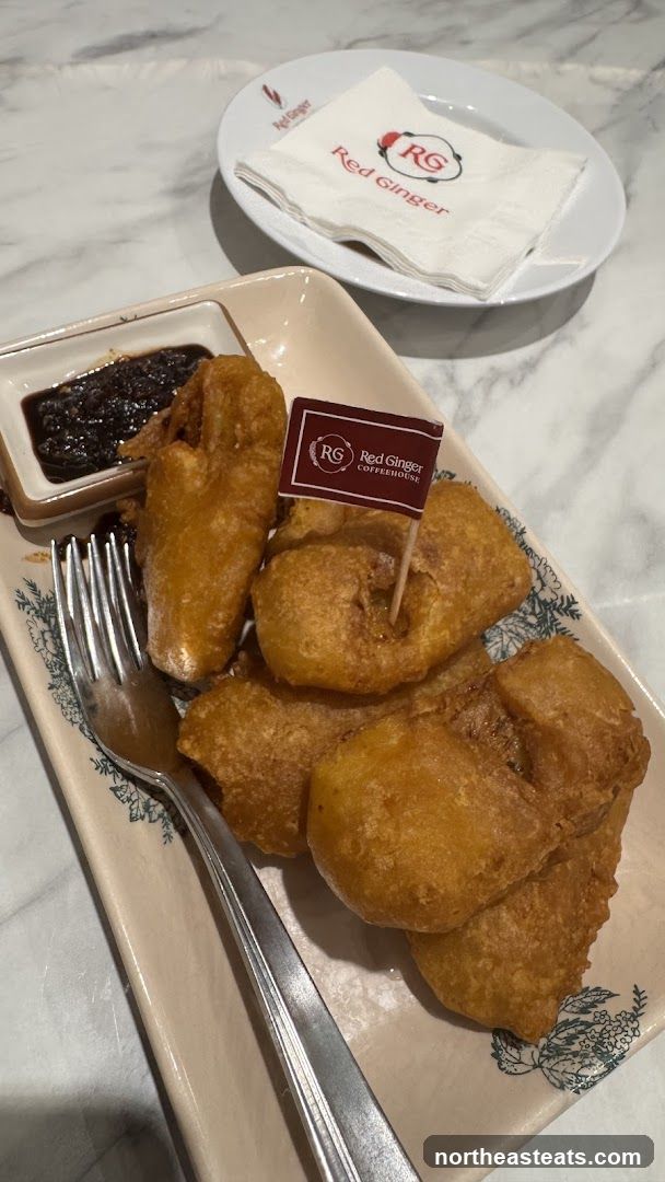 Fried Bananas with Dip