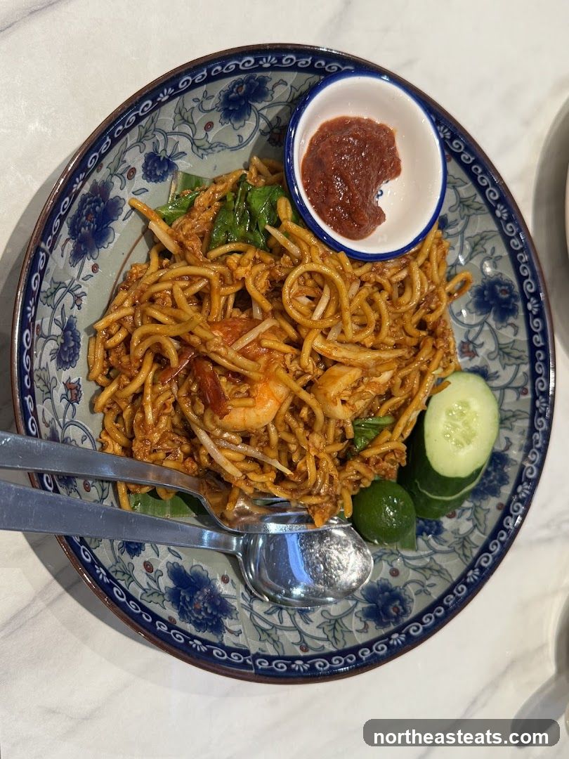 Noodles with Shrimp and Sambal