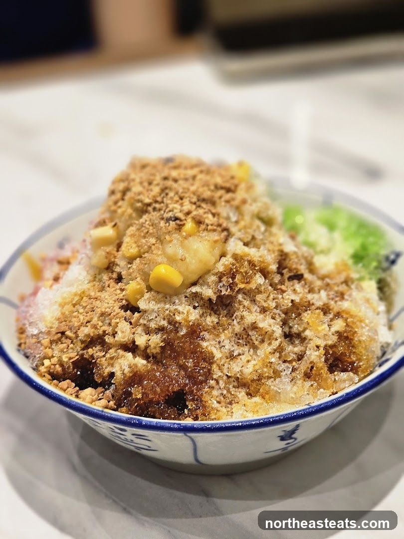 Shaved Ice Dessert