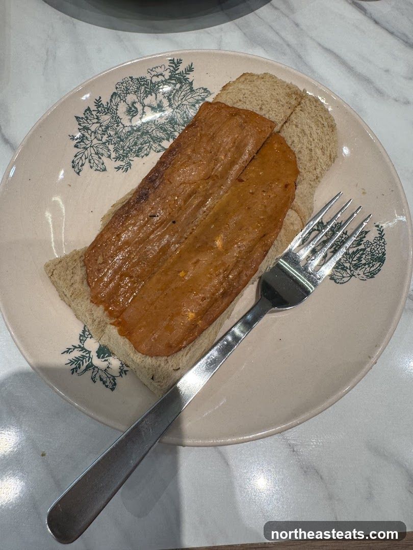 Toast with Meat Filling