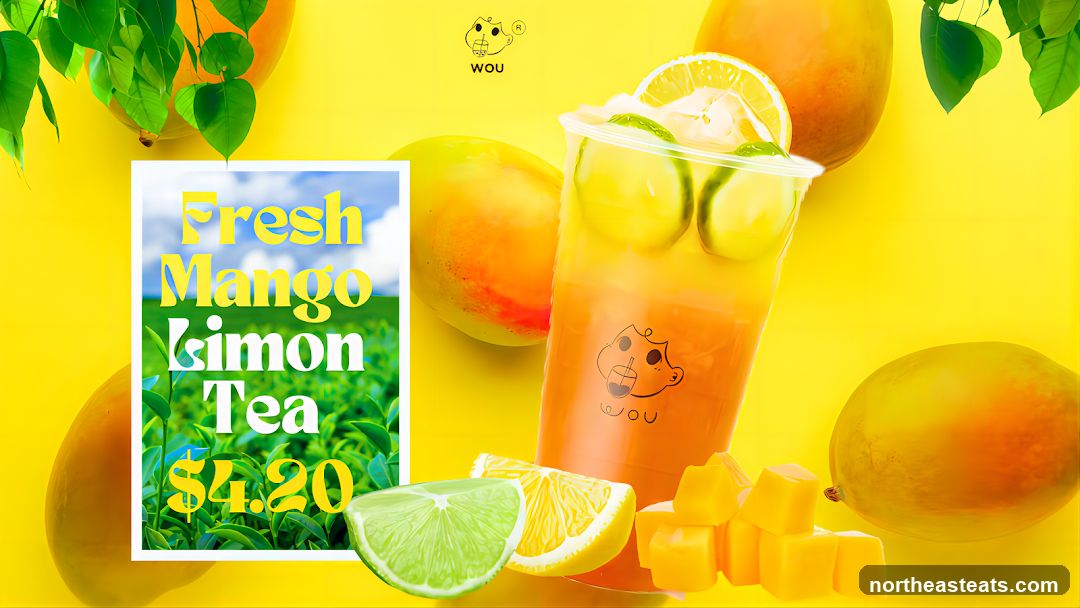 Fresh Mango Lemon Tea