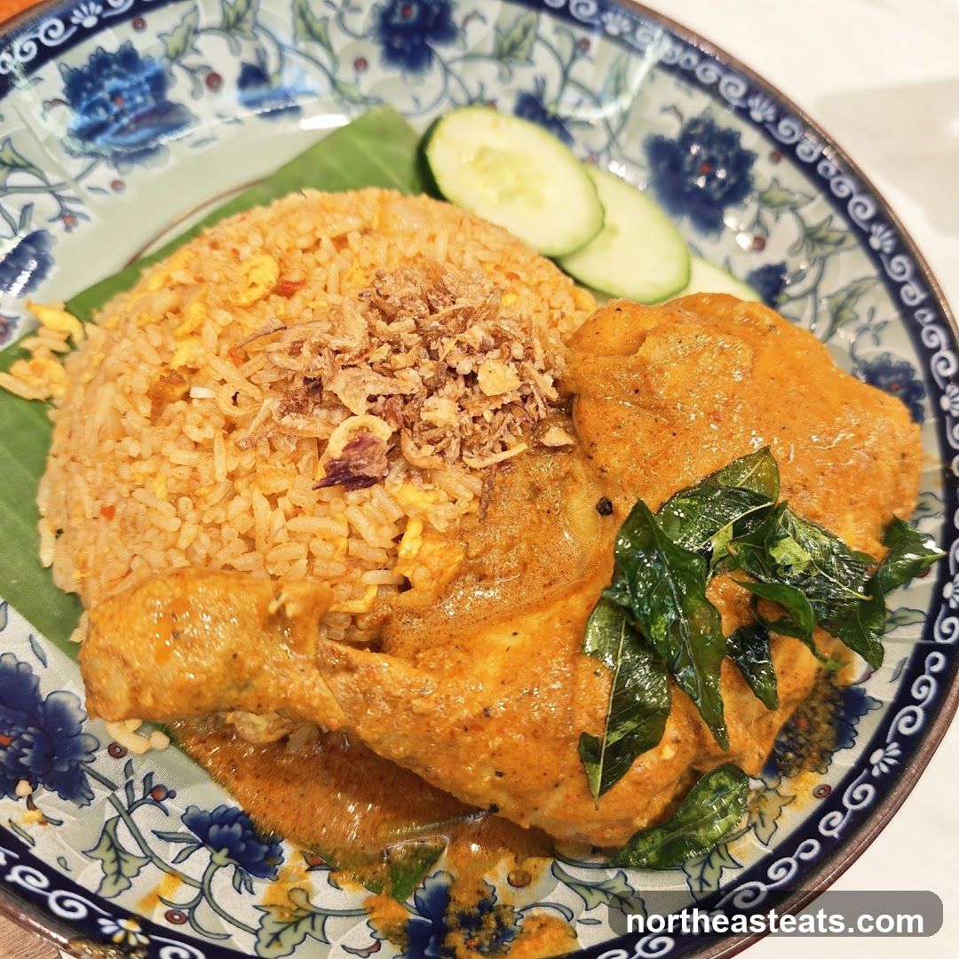 Chicken Curry with Fried Rice