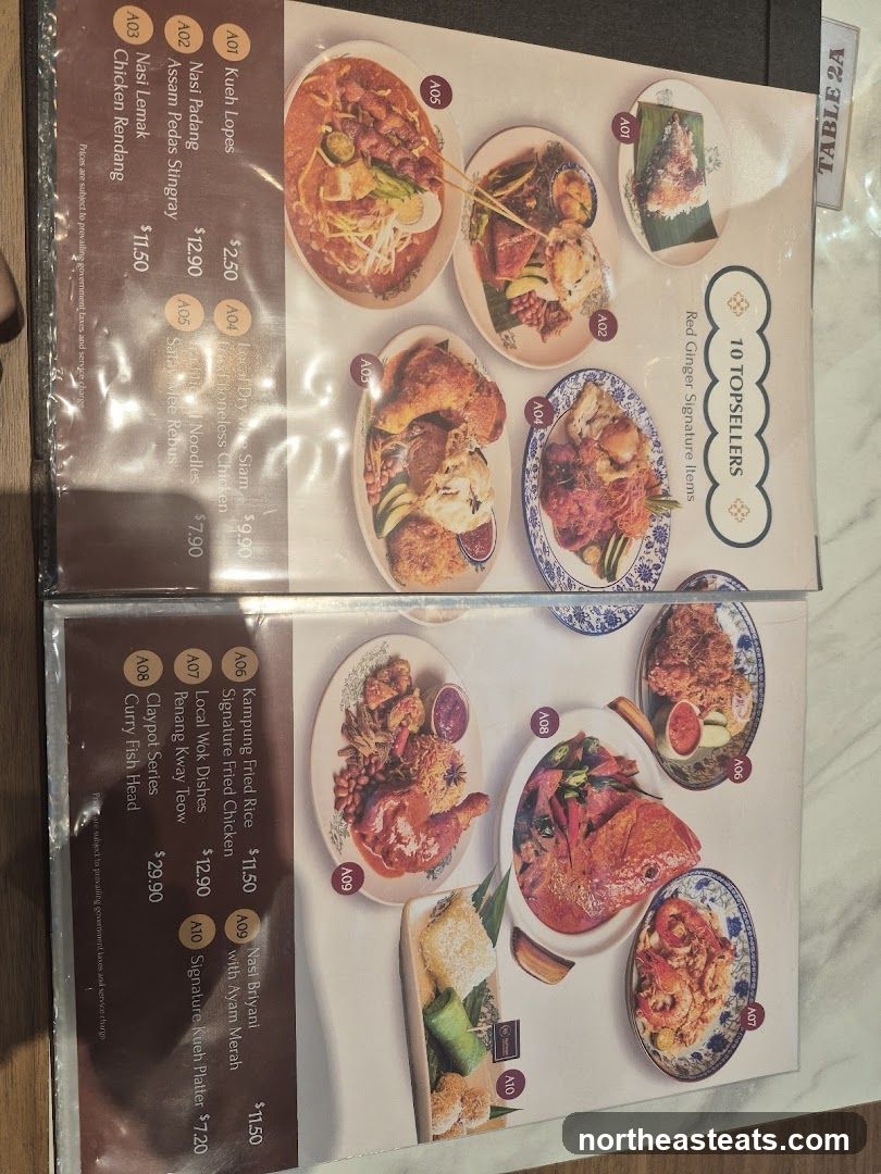10 TOPSELLERS Red Ginger Signature Items
