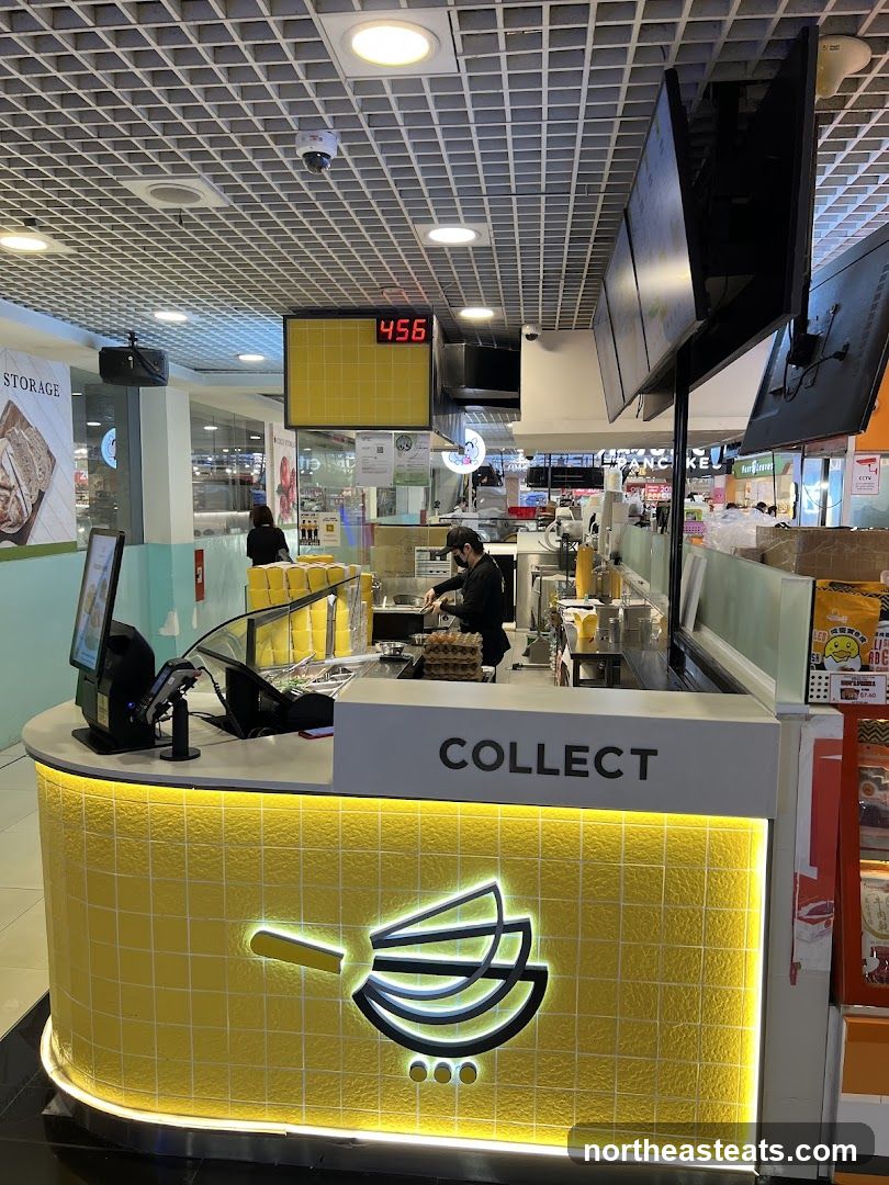 Food stall counter